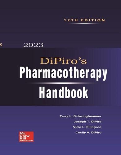 کتاب pharmacotherapy handbook