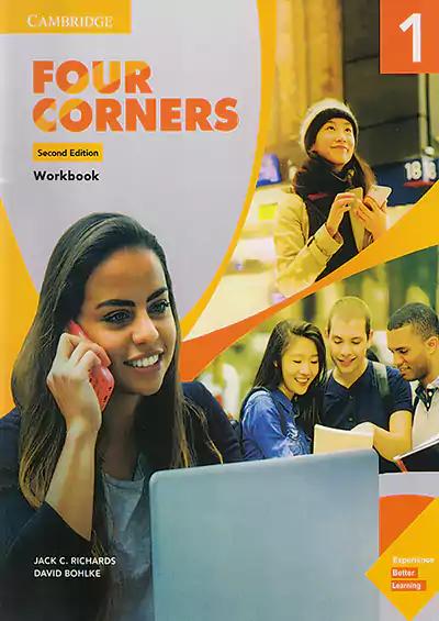 فور کرنرز 1 ورک بوک Four Corners 2nd 1 WB