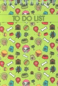 دفترچه یادداشت لیست کارهای من A6 (TO DO LIST،چند طرح)،(سیمی)