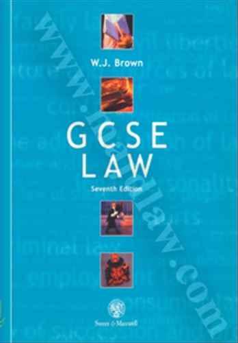 کتاب GCSE law