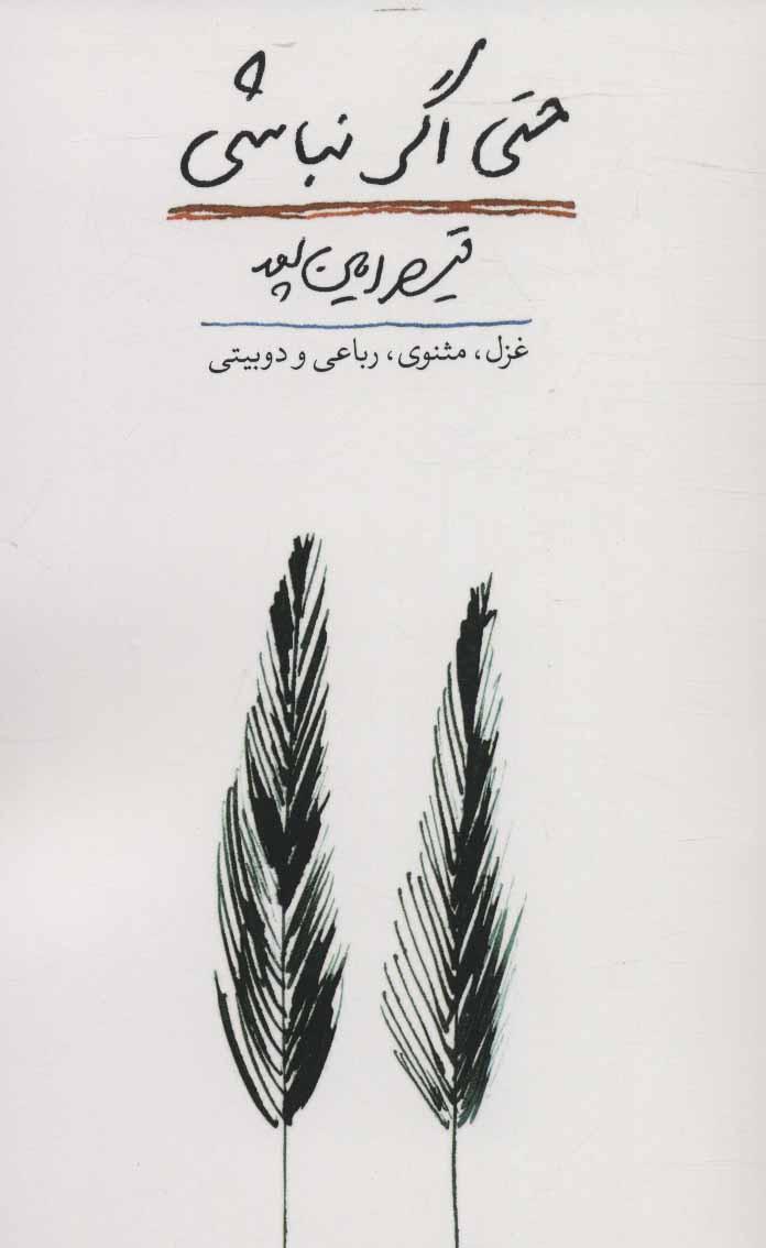 کتاب حتی اگر نباشی