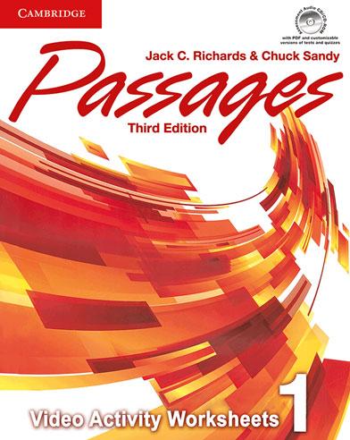 کتاب Passages 1: video activity book