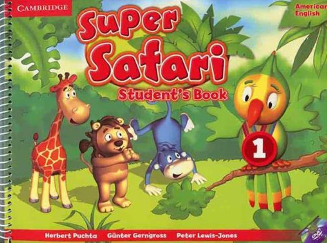 کتاب American English Super Safari 1 students book