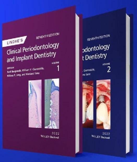 کتاب LINDHES Clinical Periodontology and Implant Dentistry 2022 دوجلدی
