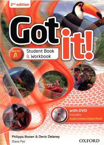 Got it (Starter A) (ویراست دوم)(کتاب دانش آموز و کتاب کار و سی دی ) (جنگل)