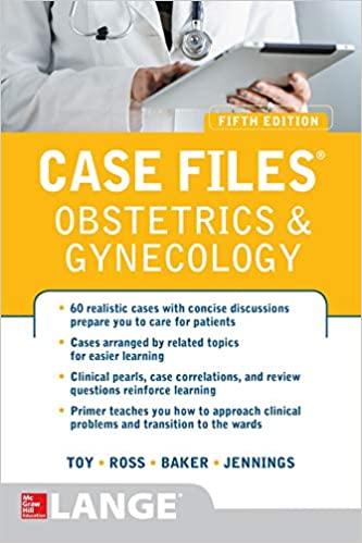 کتاب case files obstetrics and gynecology رنگی