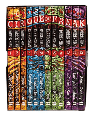 کتاب مجموعه 12 جلدی  Cirque du Freak