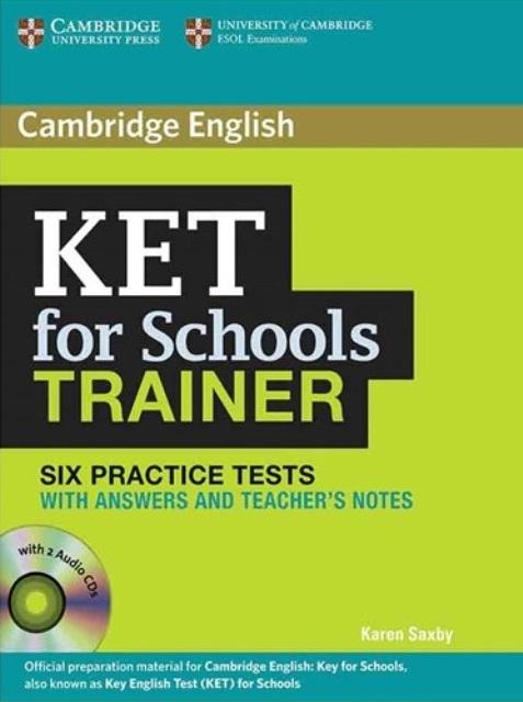 کتاب Cambridge English KET For Schools Trainer six practice tests