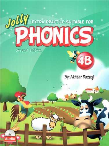Extra Practice Suitable For Phonics 4B (کتاب دانش آموز و سی دی )(جنگل)