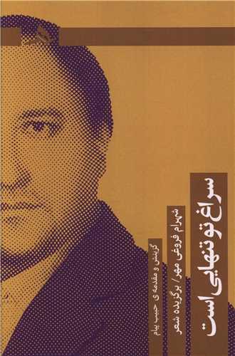 سراغ تو تنهایی است