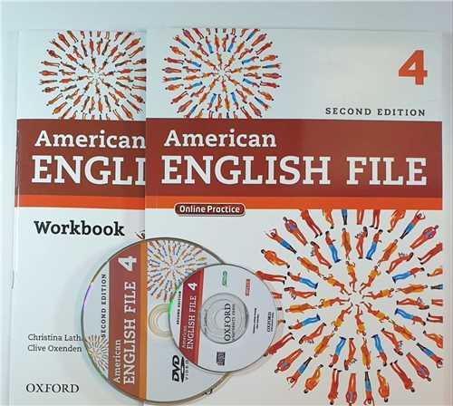 American English File 4 (ویراست دوم)(کتاب دانش آموز و کتاب کار و سی دی )