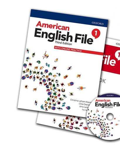 American English File1 (ویراست سوم )(کتاب دانش آموز و کتاب کار وسی دی )(جنگل)