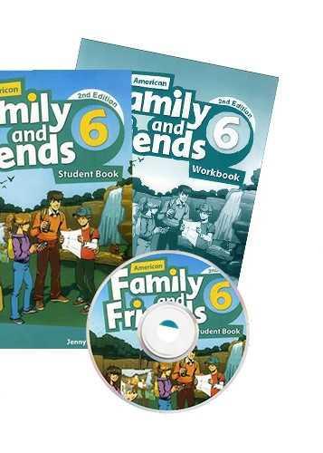 American Family And Friends 6 (کتاب دانش آموز و کتاب کار وسی دی )(جنگل )
