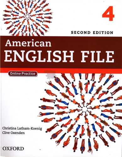 American English File 4 (ویراست دوم) (کتاب آموزش و کتاب کار و سی دی ) (جنگل)