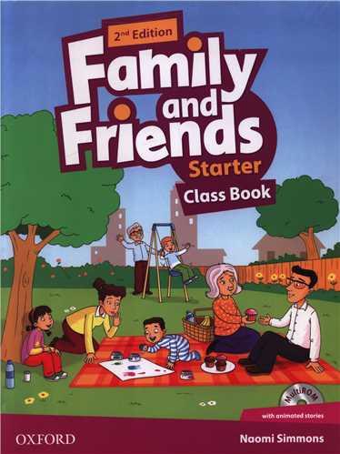 Family and Friends starter ویراست دوم)(کتاب دانش آموز و کتاب کار و سی دی )(جنگل)