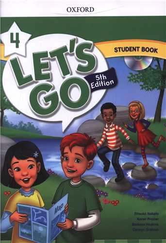 Lets Go 4 (ویراست پنجم) (کتاب دانش آموز و کتاب کار و سی دی ) (جنگل)