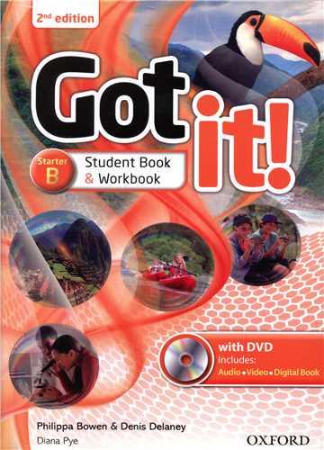 Got it (Starter B) (ویراست دوم)(کتاب دانش آموز و کتاب کار و سی دی ) (جنگل)