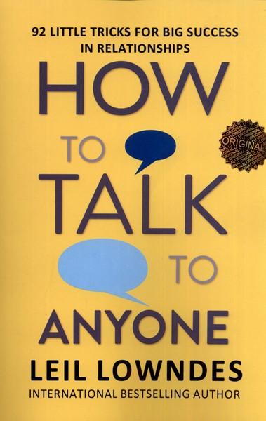 کتاب how to talk to anyone