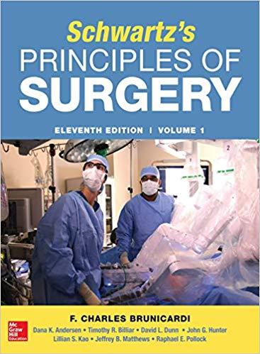 کتاب SCHWARTZS PRINCIPLES OF SURGERY 11th edition