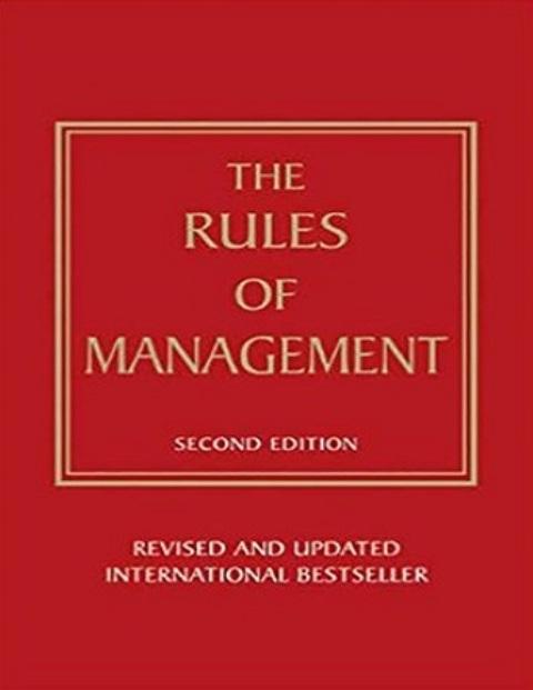 کتاب The Rules of Management
