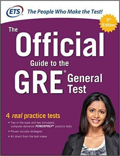 THE OFFICIAL GUIDE TO THE GRE GENERAL TEST